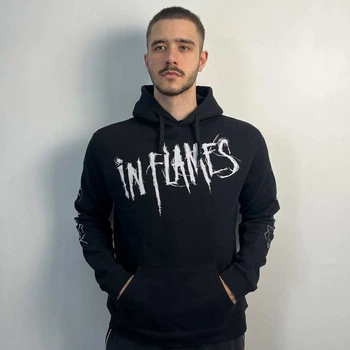Худі In Flames - I, The Mask (B&C) чорне XL 00-00015049