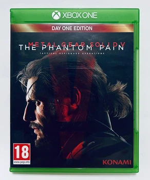 Диск для Xbox One - Metal Gear Solid V: The Phantom Pain Day One Edition, русские субтитры, Б/У