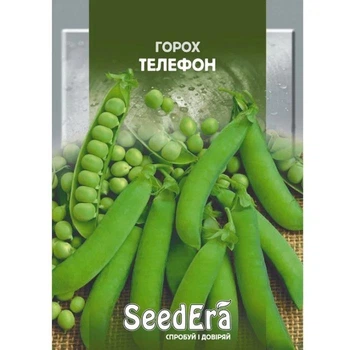 Насіння Горох 20г овочевий Телефон пізній SeedEra