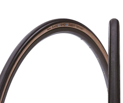 Велосипедная покрышка 700x26C черная янтарная Panaracer (RF726-RCC-AX4)
