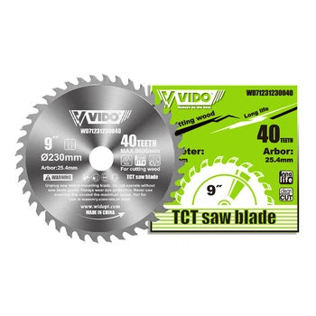 Диск пильний по дереву Vido WD71231230060 230*25.4 мм*60T