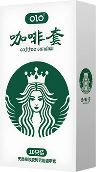 Презервативи OLO Coffee Ультратонкі з ароматом і смаком кави 10 шт (ROZ6501053680)