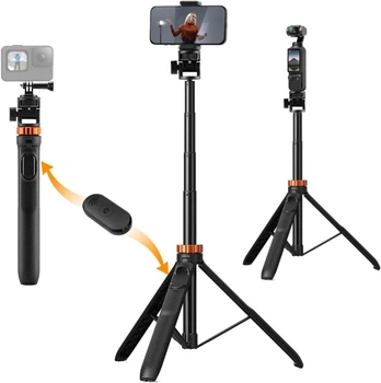 Селфі-стік для телефону + GoPro adapter + Bluetooth пульт K&F Concept MS24 (KF09.135-2)