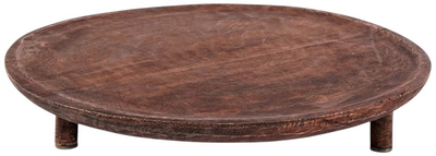 Дошка для сервірування Vilde дерев’яна на ніжках Коричнева (5904316446550)