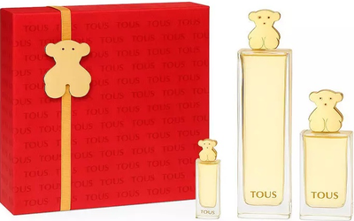 Набір для жінок Tous Tous Парфумована вода 90 мл + Парфумована вода 30 мл + Мініатюра Парфумована вода 4.5 мл (8436603334396)