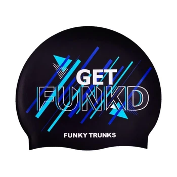 Силиконовая шапочка для плавания Funky Trunks Silicone Swimming Cap - Funkd