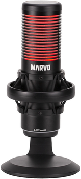 Mikrofon Marvo Blast 60 RGB USB Type-C Black (MIC-07 BK)