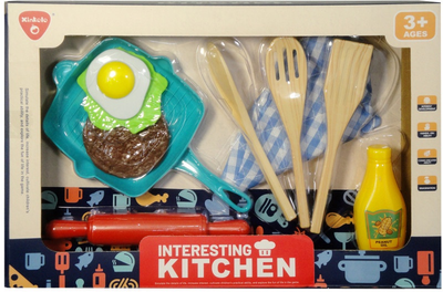 Кухонний набір для гри Swede сковорідка з аксесуарами (5902496210046)