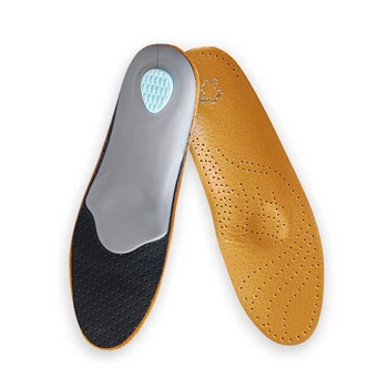 Устілки ортопедичні із супінатором шкіряні Leather Step 37-38