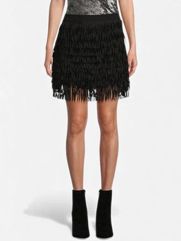 Юбка мини осенняя женская Guess 672982543 XS Черная (1159847057)