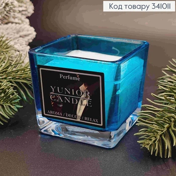Аромасвеча в стакані Perfume, 70*70*70мм, 18год/горение YUNIOR CANDALE