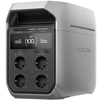 Зарядна станція EcoFlow DELTA 3 Plus EU / 1800 Вт / 1024 Вт⋅год / LiFePO4 (EFDELTA3+EU)