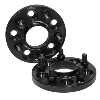 Колесная проставка-адаптер 1 шт. 15 мм PCD 5x108 DIA 63.4 со шпильками 12x1.5 для Ford, Jaguar, Volvo (Кованая)