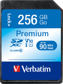 Karta pamięci Verbatim microSDXC Premium U1 256GB UHS-I U1 (23942440260)