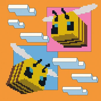 Картина за номерами з алмазною Minecraft 25х25 см SANTI (954928)