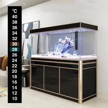 Термометр-наклейка для аквариума LCD 18×13 см