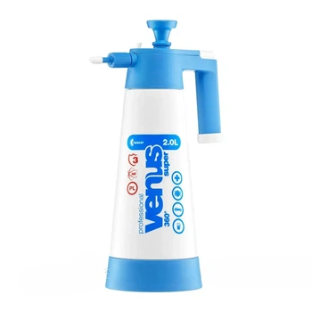 Опрыскиватель Kwazar Venus Super 360 Pro+ 2 л профессиональный ручной напорный опрыскиватель для очистки, мытья и дезинфекции