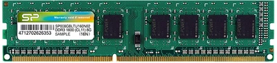 Оперативна пам'ять Silicon Power DDR3-1600 8192MB PC3-12800 (SP008GBLTU160N02)