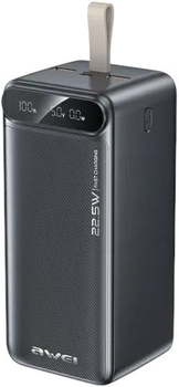 УМБ Awei PA-13 50000mAh 22.5W USB-C/USB-A Black (6954284021869)
