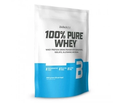Протеїн Biotech 100% PURE WHEY 1000г бурбон ванільний (708132)