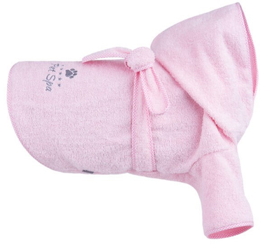 Халат для cобак Amiplay 45 см Рожевий (5907563273443)