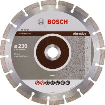 Алмазный отрезной диск Standard for Abrasive 230х22,23 мм (2608602619)