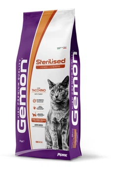 Сухий корм для котів Gemon Cat Sterilized з індичкою 7 кг (70297288)
