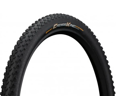 Велосипедная покрышка 29 дюймов бескамерная складная Continental Cross King ShieldWall 29x2.60 черная (150502)