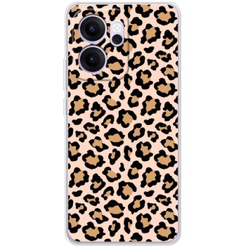 Силиконовый Чехол с Картинкой для OPPO Reno 14 F Принт (Леопардовый, leo) (67919-ysm033)