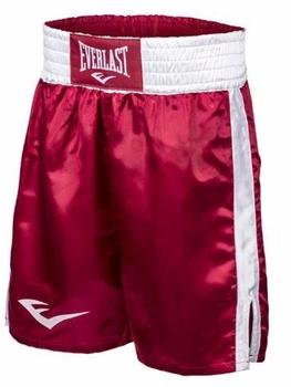 Боксерские шорты Everlast Boxing-Shorts Trunks 23 In (P00000935-RD-WH-M) Red M