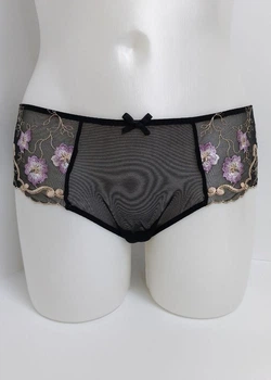 Женские трусы слипы Sielei 6635 L Чёрный
