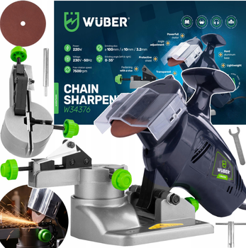 Верстат для заточування ланцюгів 220W Wuber