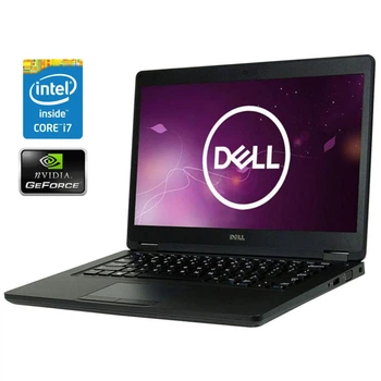 Ультрабук Б-класс Dell Latitude 5480 / 14" (1920x1080) IPS / Intel Core i7-7820HQ (4 (8) ядра по 2.9 - 3.9 GHz) / 8 GB DDR4 / 128 GB SSD M.2 / nVidia GeForce 930MX, 2 GB DDR3, 64-bit / WebCam б/у