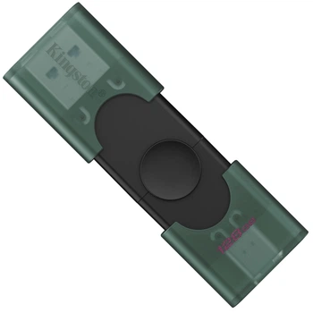 Pendrive Kingston DataTraveler Duo 128GB USB 3.2 Gen 1 + Type-C Black/Green (DTDEG2/128GB)