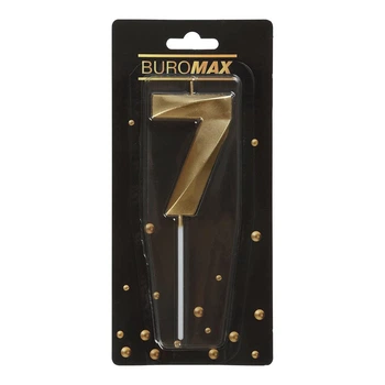 Свеча для торта Buromax цифра "7" (BM.98000-07)