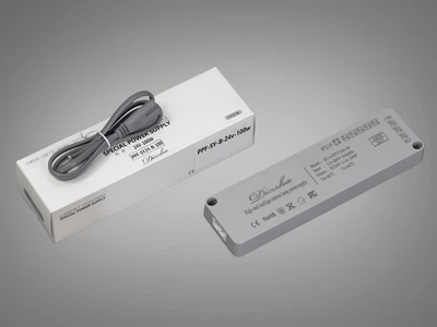 Тонкий управляемый блок питания для LED ленты Diasha 24V 100W IP20 4.1А