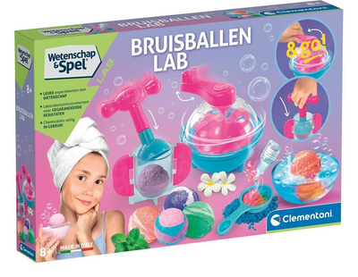 Zestaw kreatywny Clementoni Science & Games Laboratorium bomb kąpielowych 56093 (8005125560936)