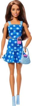 Кукла Барби Модница с диабетом в комплекте в горошек Barbie Fashionistas Diabetes Polka Dot Outfit 242 (HYT97) (HYT97)