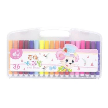 Набор фломастеров "Water color pen" 229-36(Pink) 36 цветов