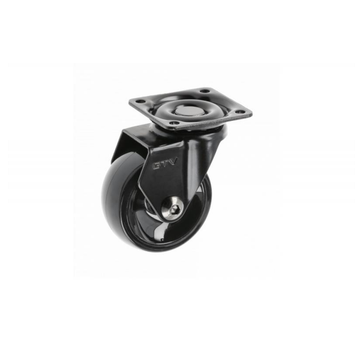 Ролик меблевий GTV KM-CALIBRO-50MM-BH-2 D-50 мм Чорний + Хром (00064646)