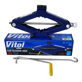 Домкрат ромбовий 1 т 95-350 мм Vitol