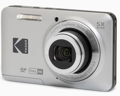 Компактний фотоапарат Kodak FZ55 Silver Цифровий