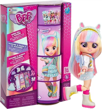 Кукла плакса Дженна Cry Babies IMC toys BFF Jenna Fashion Doll, Край Бебис БФФ Дженна