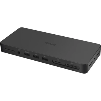 Док-станция ASUS DC500 Triple 4K Thunderbolt 4 Dock 2xUSB 3.2 2xUSB 2.0 2xHDMI RJ-45 AUX SD Black (90XB08DN-BDS010)