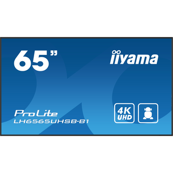 Информационный дисплей IIYAMA ProLite LH6565UHSB-B1 64.5" IPS 4K UHD 800 cd/m² Android 11 Black