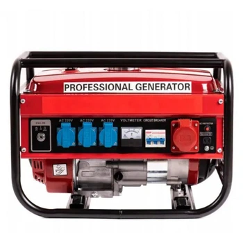 Генератор Extreme Tools 3,5 кВт бензиновый, газовый 3-фазный AVR