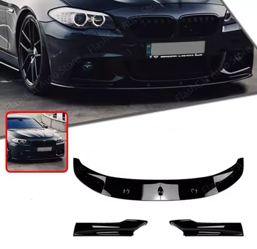 Накладка на передний бампер Губа DPT Lip V-3 M Performance M-Tech для BMW 5 серия F10 F11