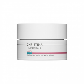 Нічний крем “Гладкість сатину” Christina Line Repair Glow Satin Smooth Night Cream 50 мл