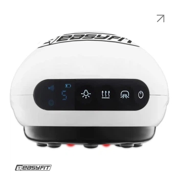 Вакуумный массажер для тела EasyFit CupPro: банка с прогревом и ИК ef-0906