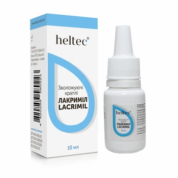 Зволожуючі краплі ЛАКРИМІЛ Heltec 10 мл